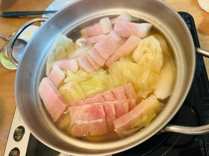 大きめ野菜のポトフ