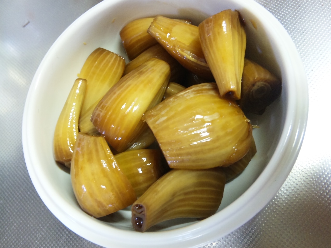 らっきょうの醤油漬け レシピ 作り方 By Coffeelake 楽天レシピ らっきょうの醤油漬け レシピ 作り方 By Coffeelake 楽天レシピ