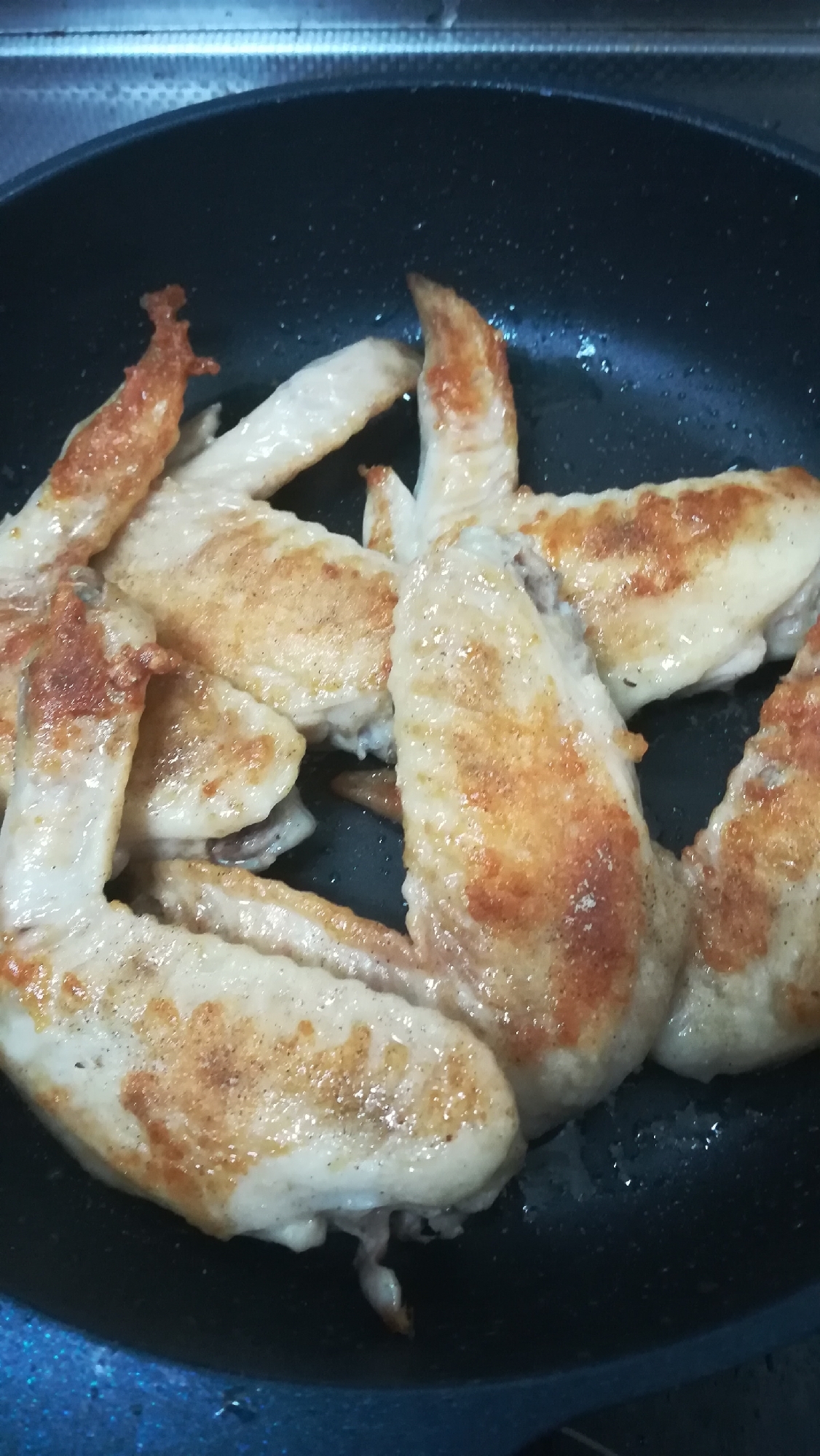 おつまみに 手羽先の中華味塩こしょう焼き レシピ 作り方 By みずたまsweet 楽天レシピ