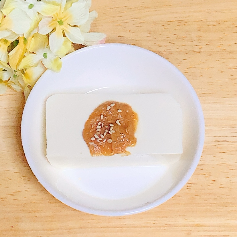 味噌ごまだれ冷奴、温奴