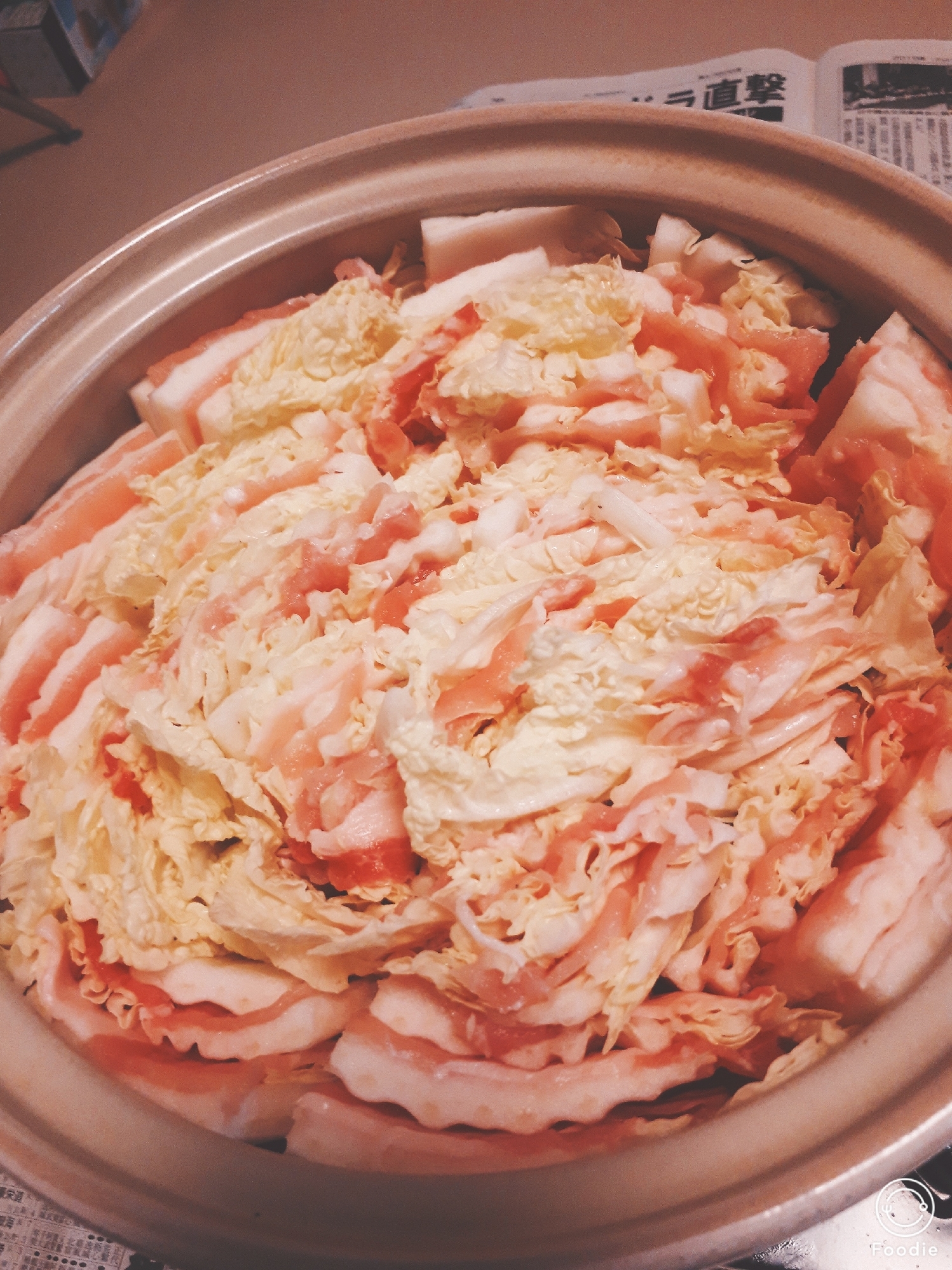 簡単！白菜と豚肉のミルフィーユ鍋