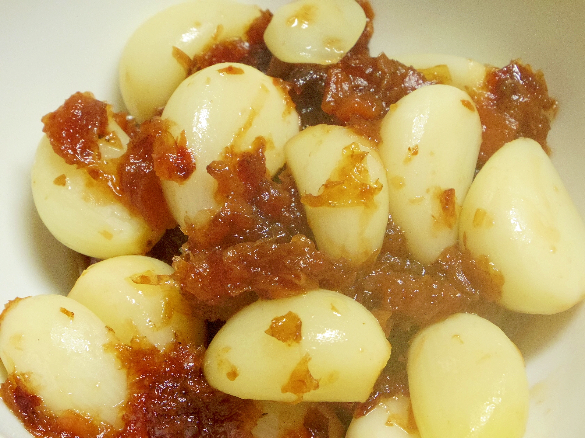 さっぱり梅かつおニンニク!