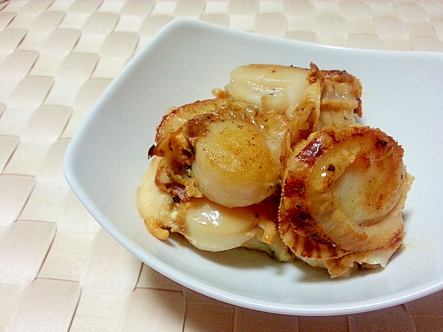 簡単♪お弁当おつまみにホタテのソテー✿