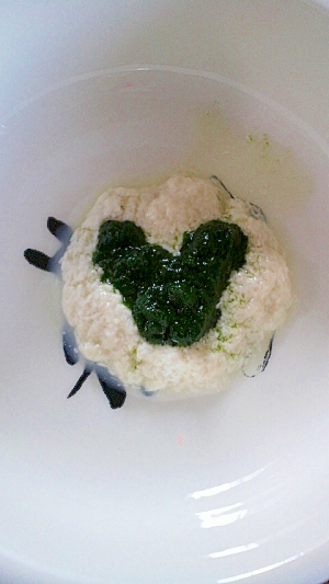離乳食初期☆小松菜と豆腐