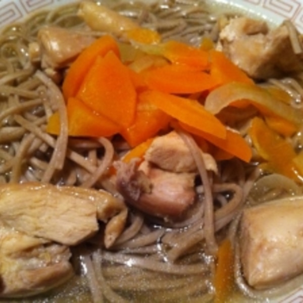 鶏と人参 玉ねぎ入り年越しそば レシピ 作り方 By Saesae3939 楽天レシピ 鶏と人参 玉ねぎ入り年越しそば レシピ 作り方 By Saesae3939 楽天レシピ