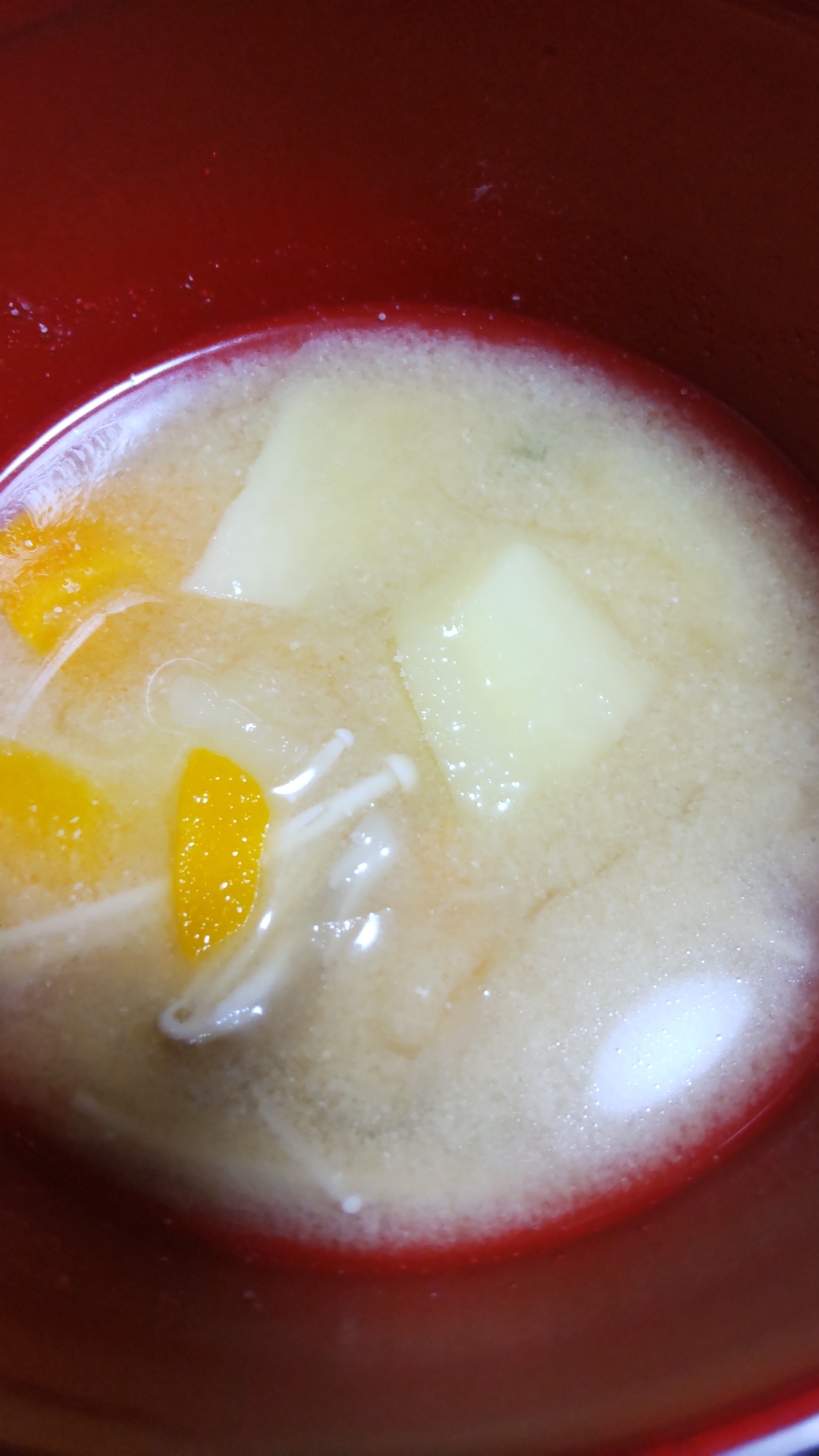 じゃがいもの味噌汁