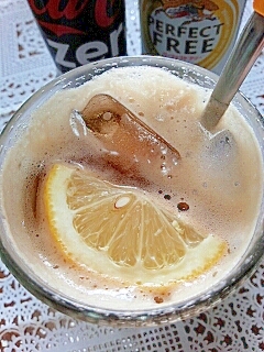 ノンアルコールカクテル☆ブラックコーラビア♪
