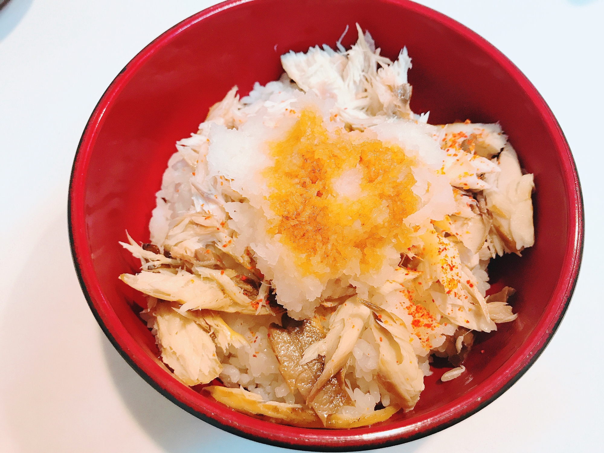 おろしでジューシー☆美味しい塩サバ丼