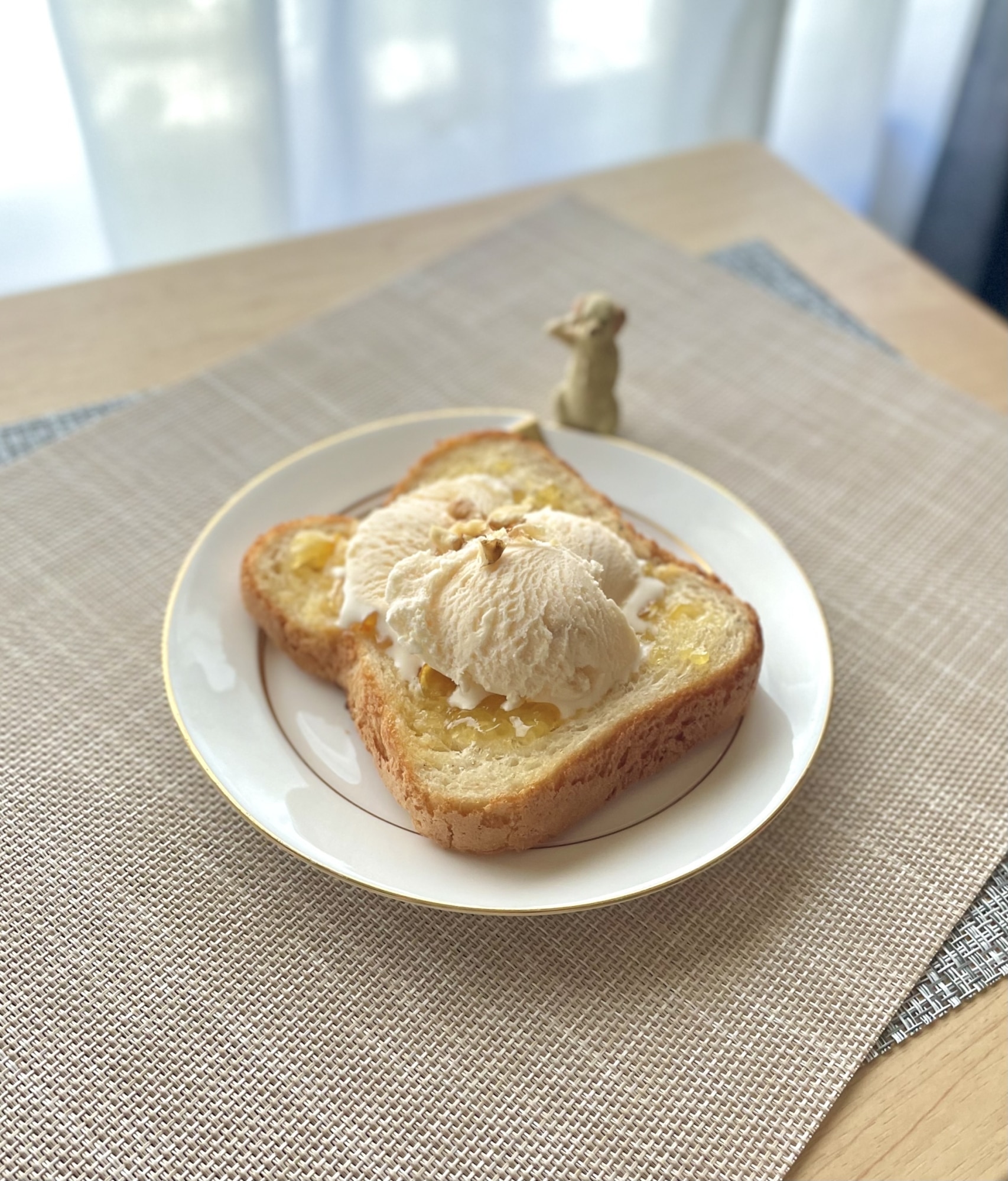 アイスふっくらトースト♪ アイスふっくらトースト♪