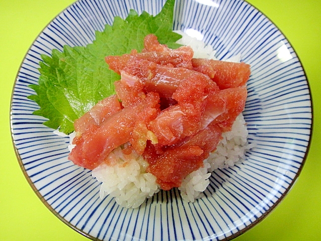 マグロ明太子ごはん