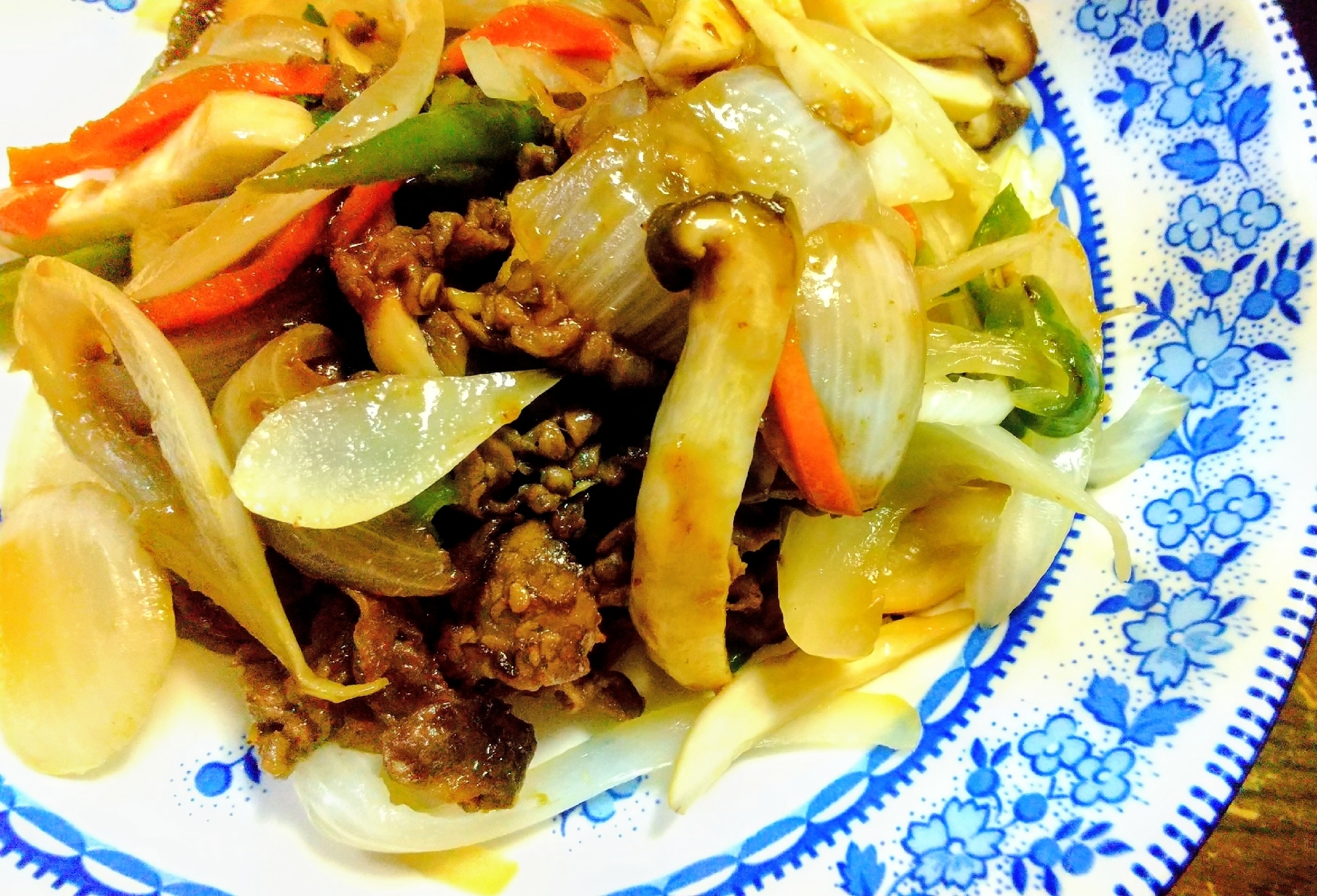 簡単♪牛肉野菜炒め