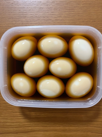 簡単♪麺つゆで煮卵/味玉