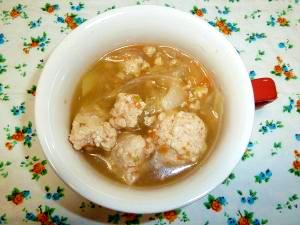 ふわふわ豆腐肉団子の春雨スープ