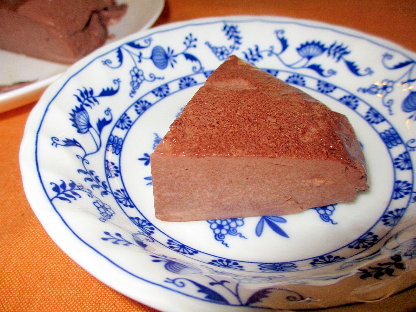 あっさり豆乳ココアプリン