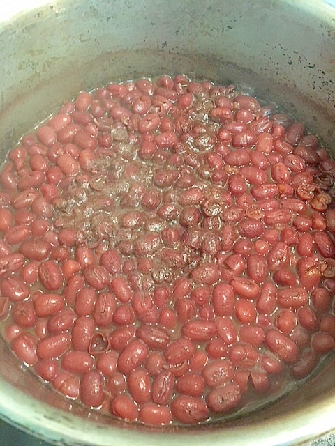 甘くない!大納言小豆の水煮