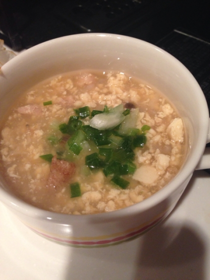 豆腐とカニ缶の中華風★卵スープ♪