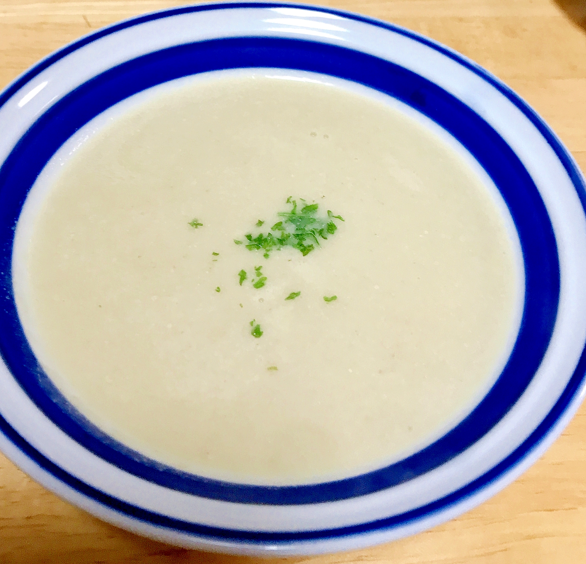 ごぼう豆乳スープ