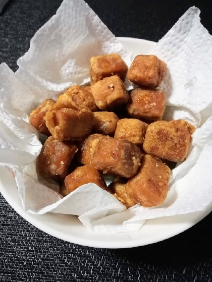 余った高野豆腐で簡単ナゲット