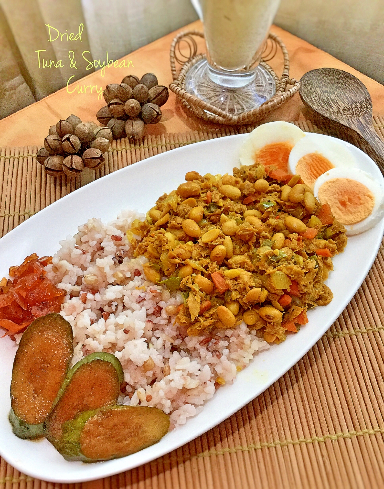 ☆★大豆とツナのドライカレー♪★☆