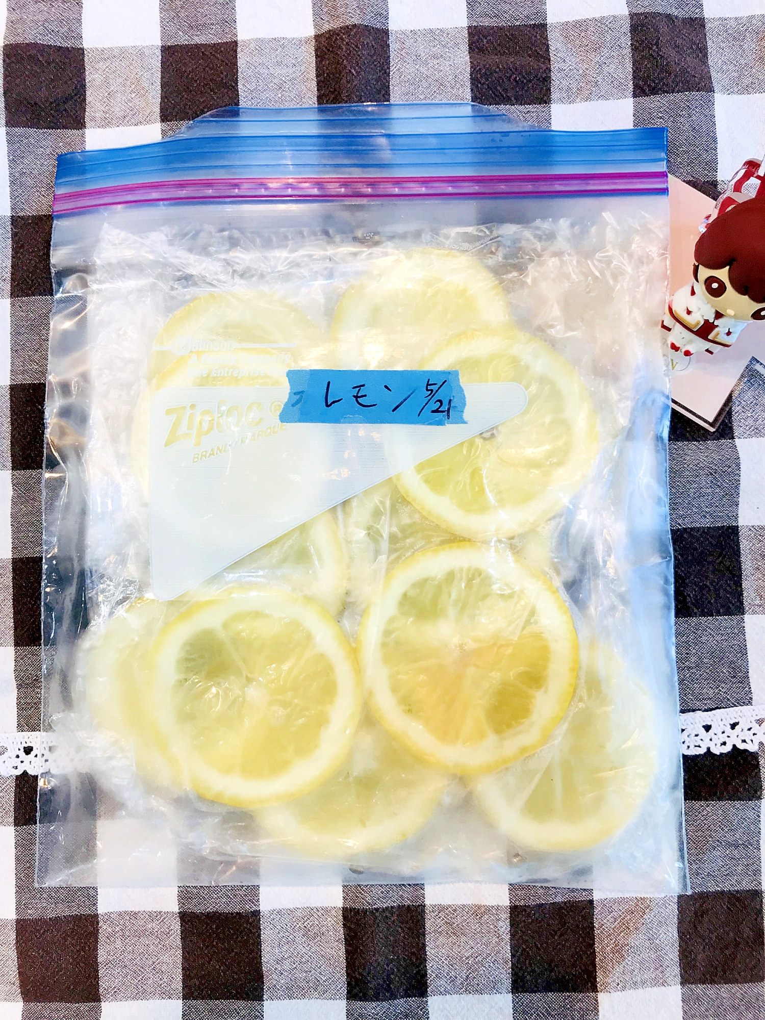 あると便利☆レモン冷凍保存