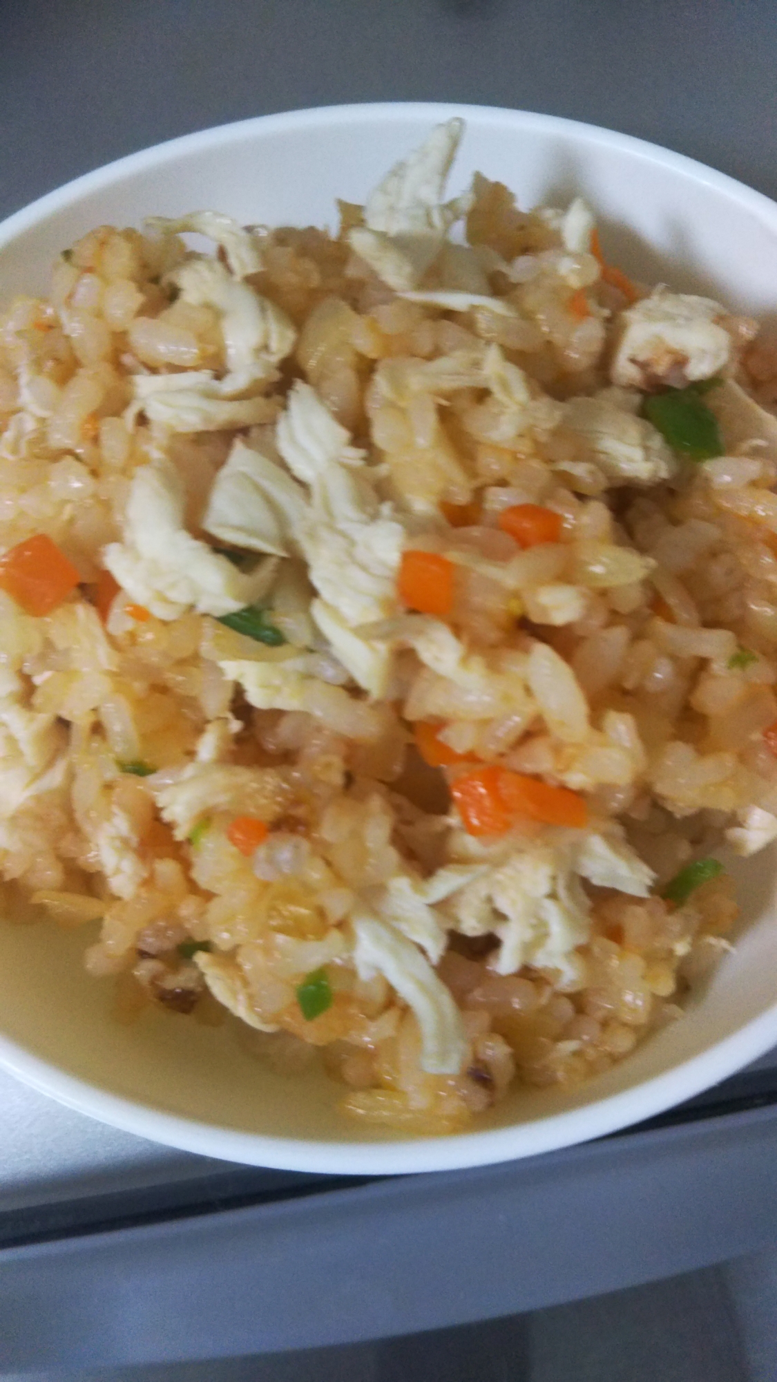 幼児食チキンライス