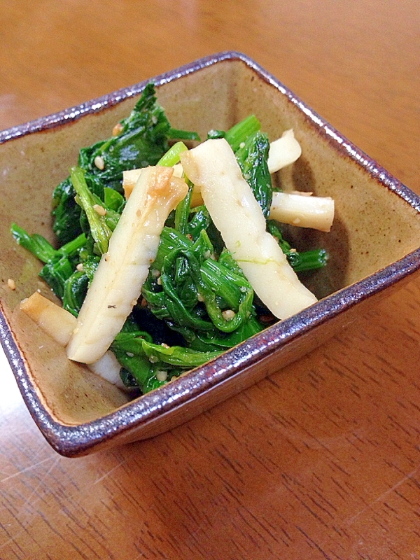 ほうれん草と竹輪の和え物 レシピ 作り方 By Tukuyo93 楽天レシピ
