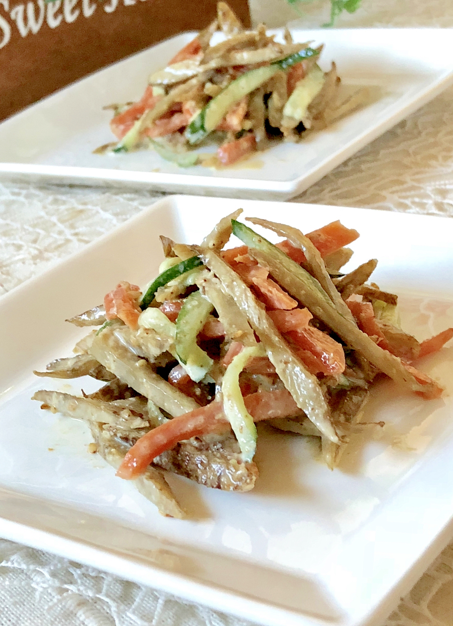 デパ地下のお惣菜の味♫ごぼうサラダ