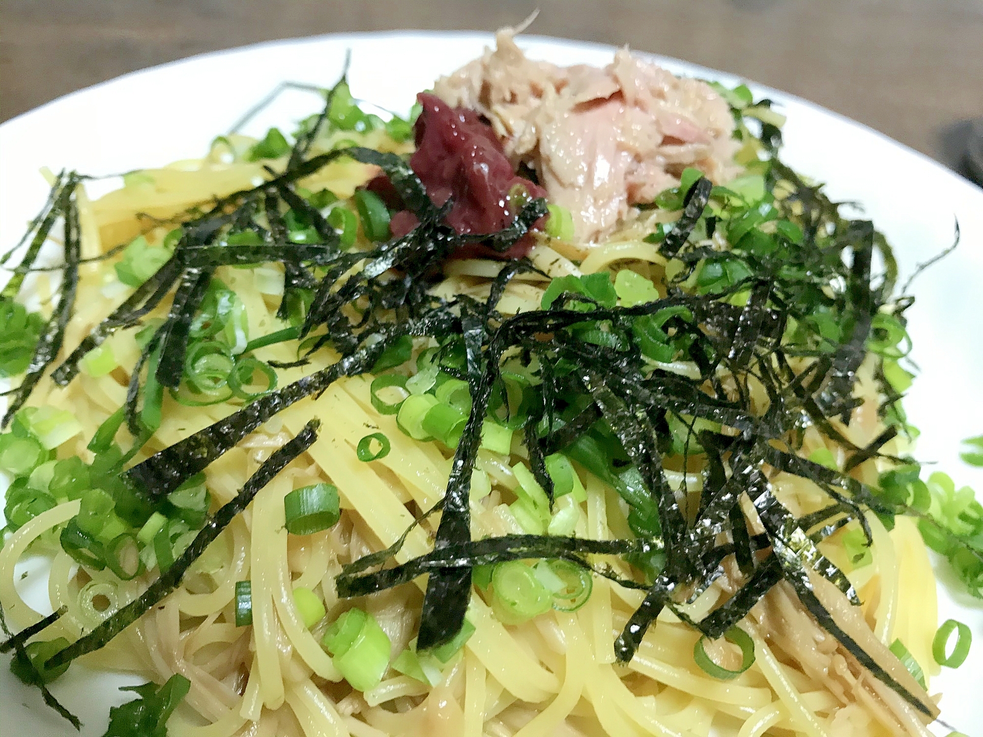 エノキバター＆ツナパスタ