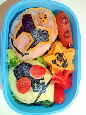 キャラ弁 ゴーカイジャー フォーゼ レシピ 作り方 By はなすけ777 楽天レシピ