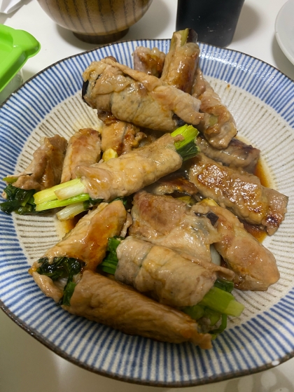 お弁当に！簡単手軽なナスの肉巻き。