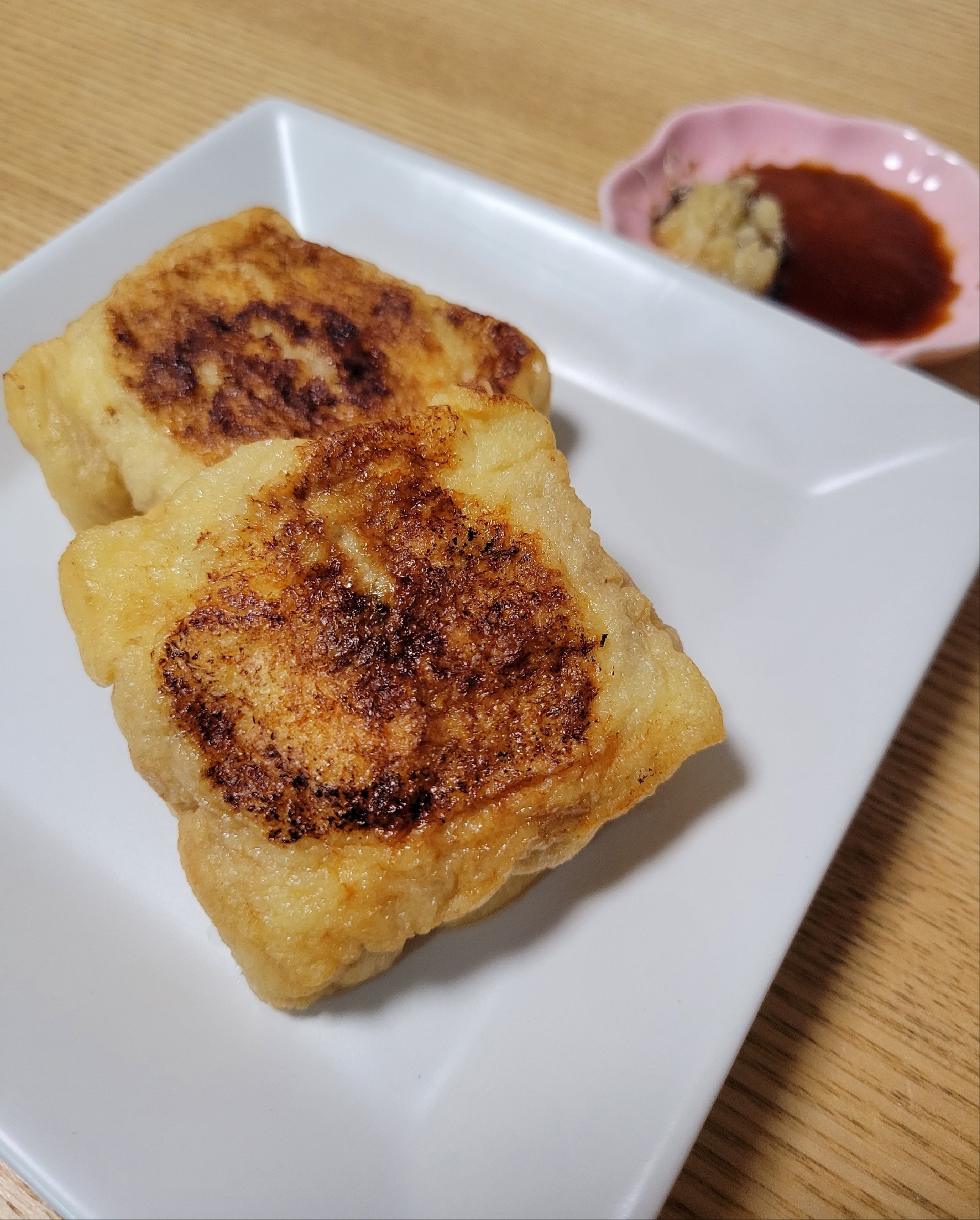 餃子のたねが余ったら！油揚げ餃子