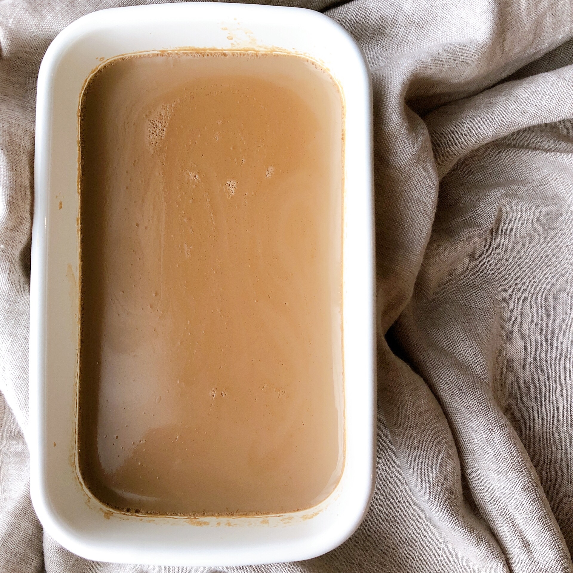 ＼食いしん坊の、超かんたん♡カフェオレ寒天／