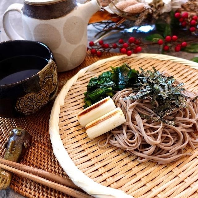 あったかつけ蕎麦・つゆ・蕎麦湯の3点セット★