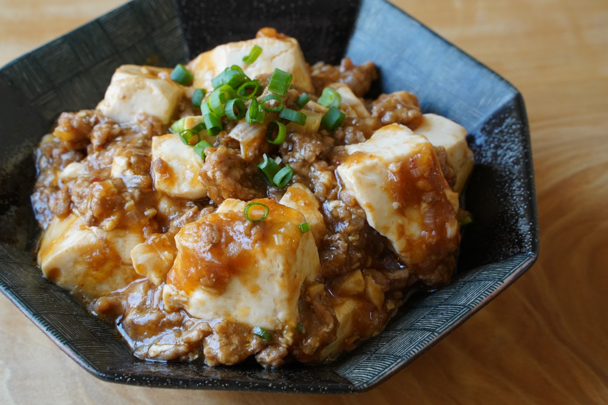 味噌で作るとろとろ豆腐の麻婆豆腐
