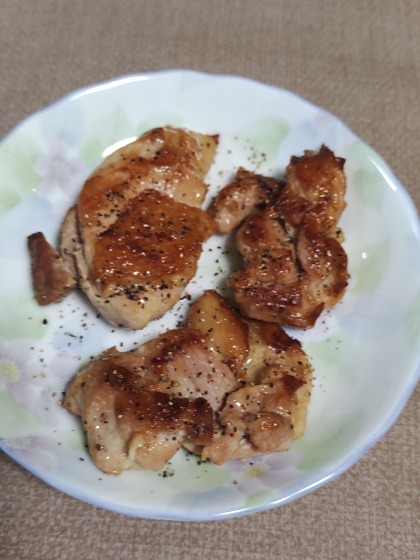 シンプル☆鶏肉のガーリック焼き