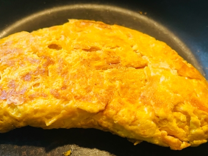 ハム入り　オムレツ