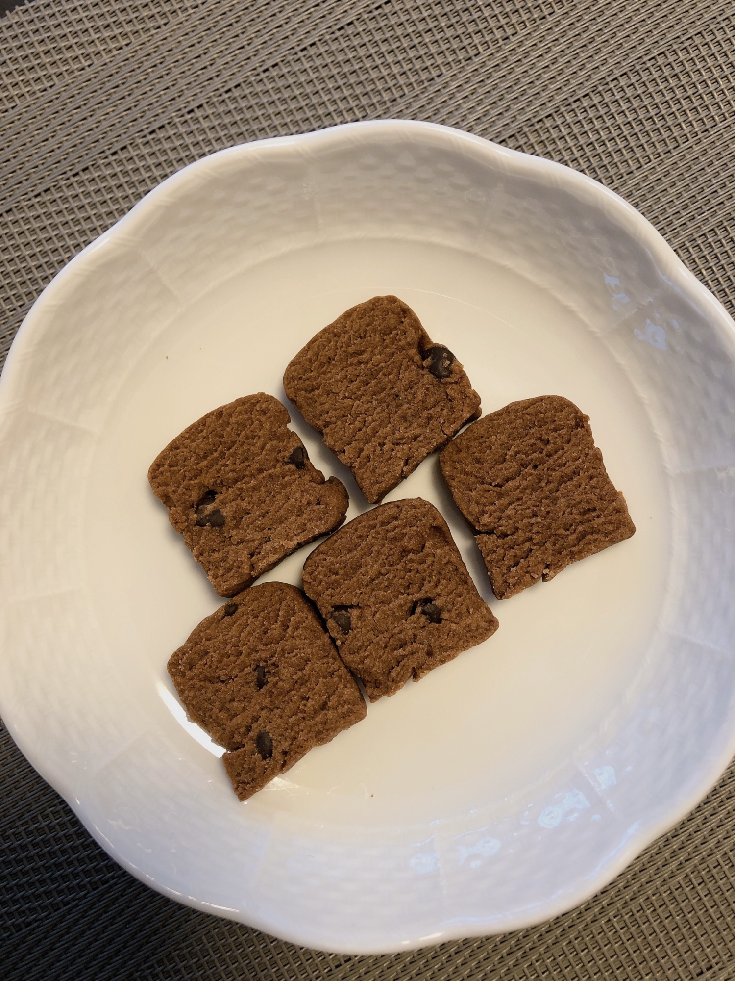 簡単！バターなし！さくほろミルクココアクッキー