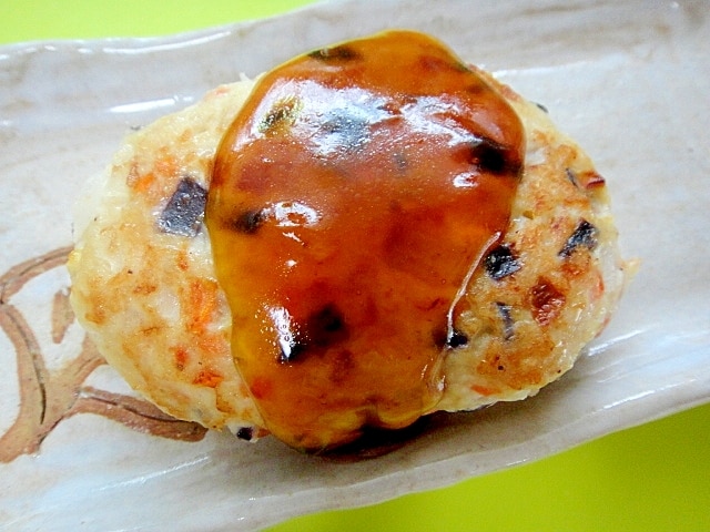 茄子＆人参入り☆鶏つくね レシピ・作り方 by mint✩（返レポお休み中