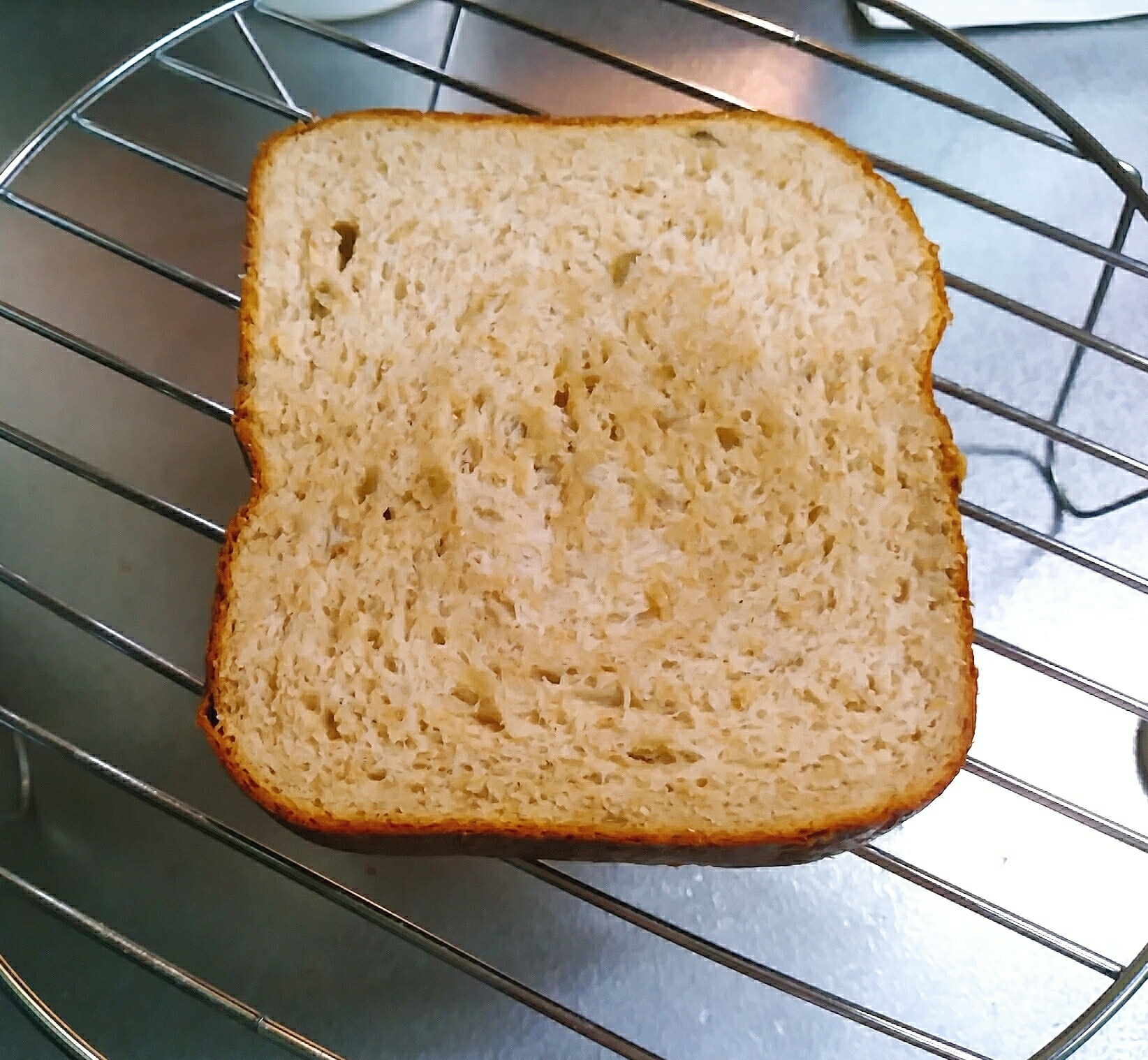 茄子ジャム入りふすま食パン