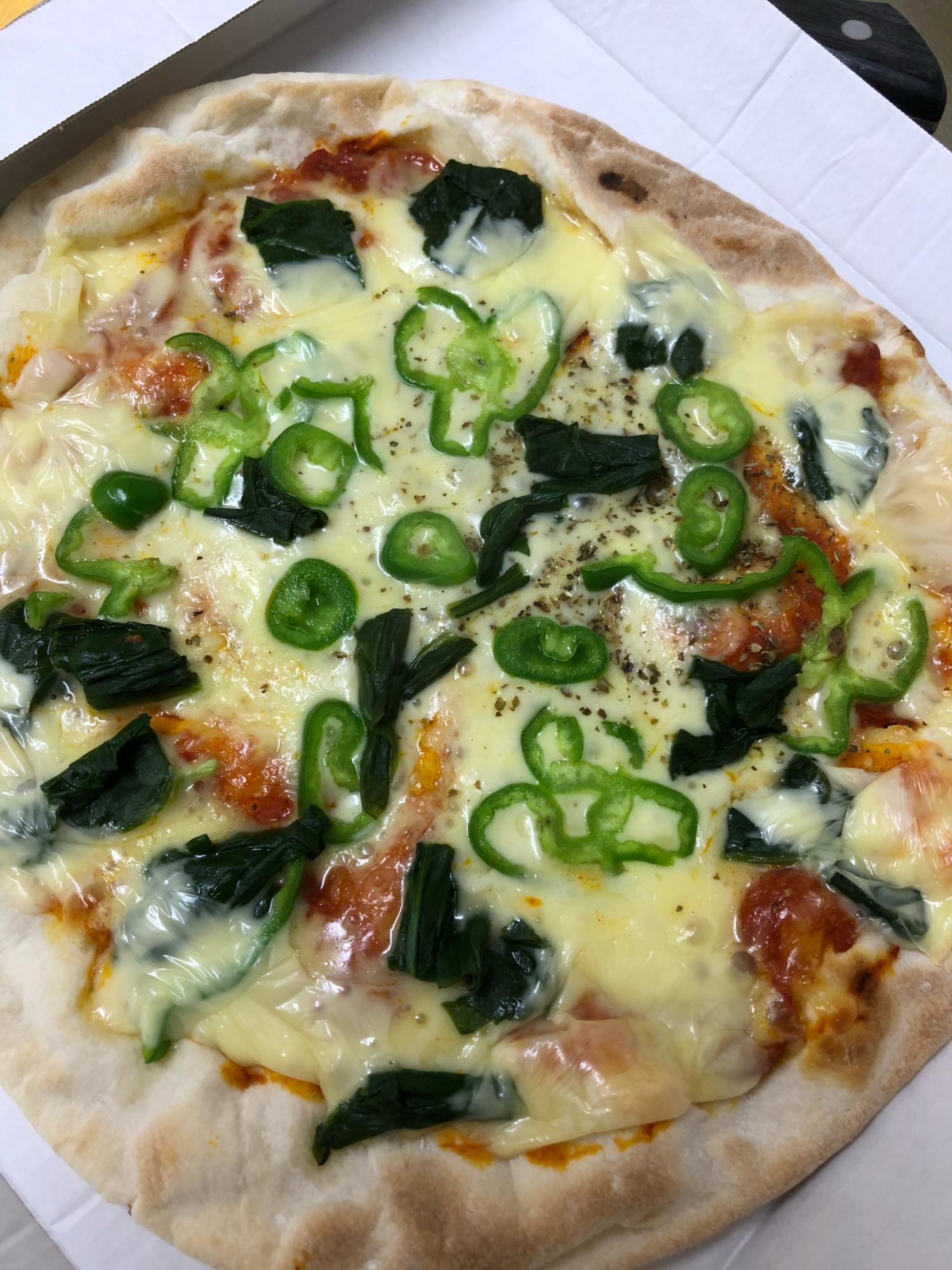 市販のピザにプラス！野菜ピザ