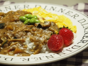 二日目カレーで作る♪　ベジタブル☆ミルクカレー