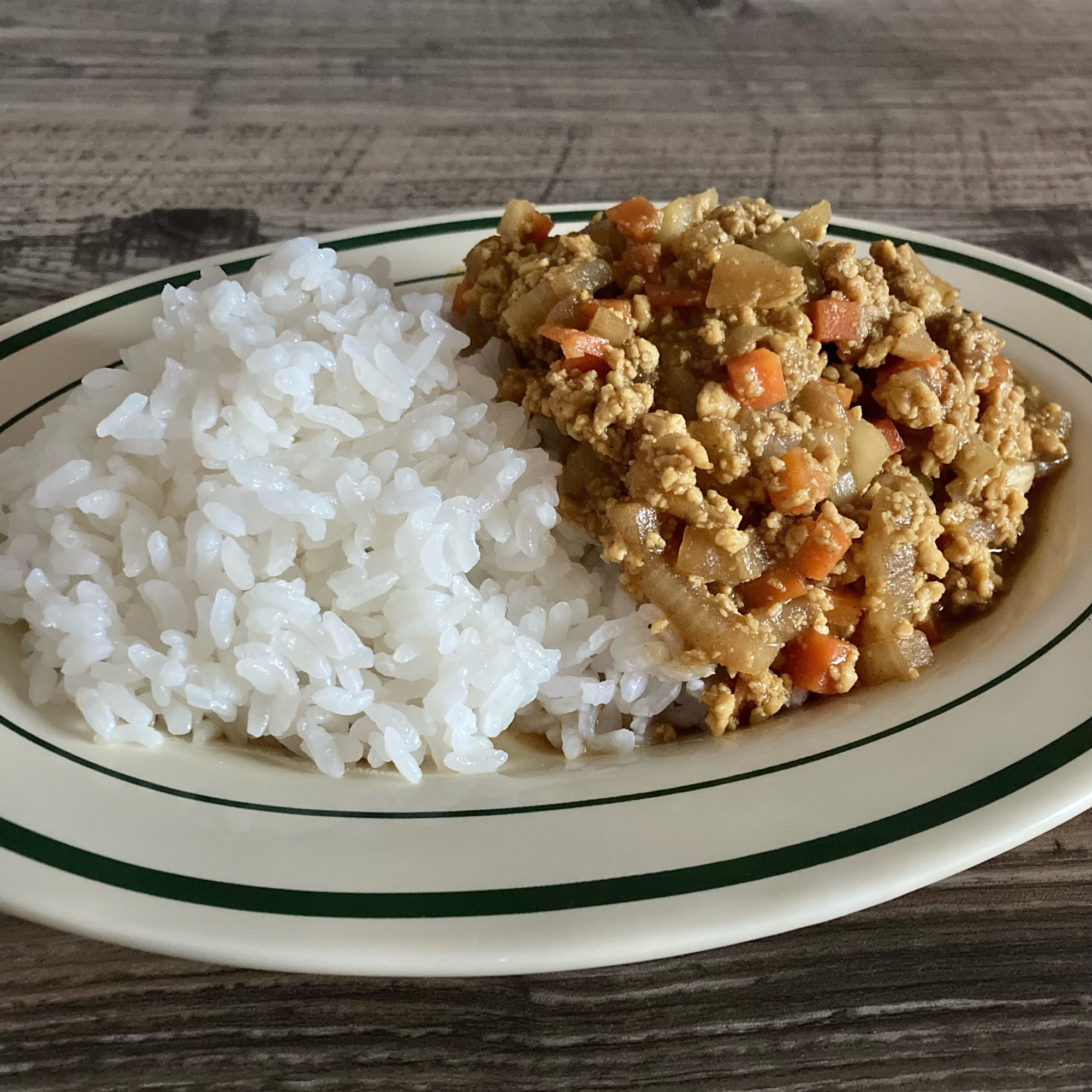 フライパンで！大豆ミートのキーマカレー