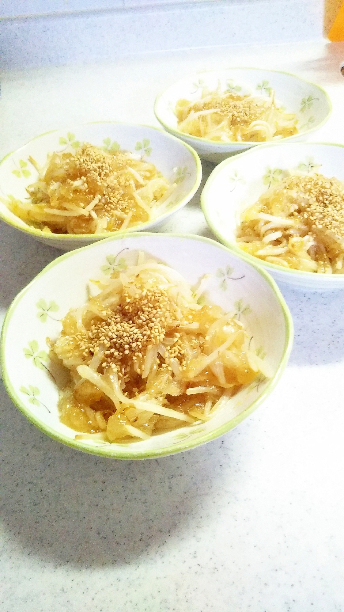 【20円/人前】もやしの甘酢炒め
