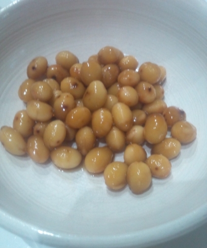 大豆でしょうゆ豆