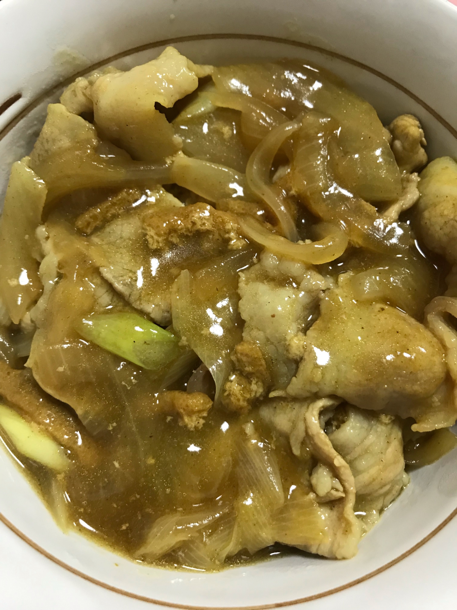 和風出汁香る、カレー丼◎