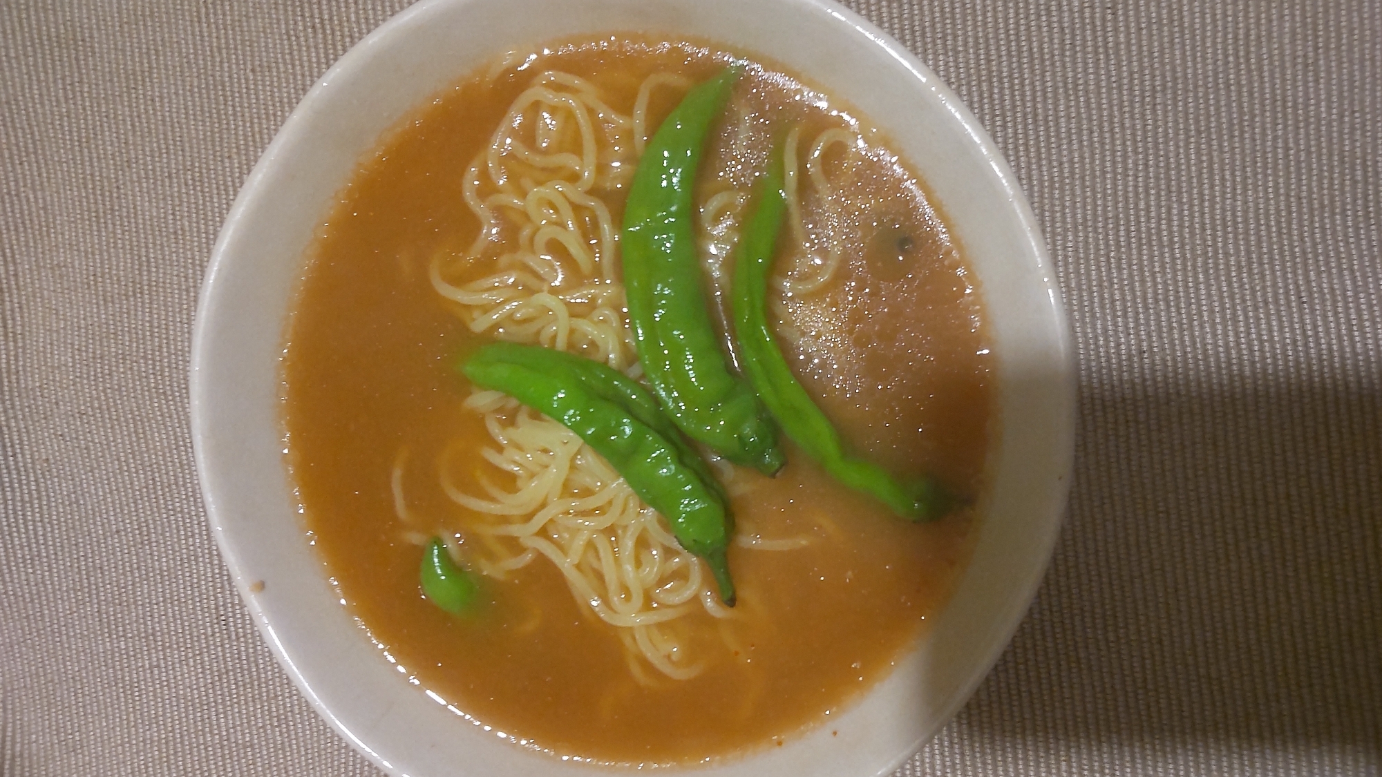 ししとうラーメン