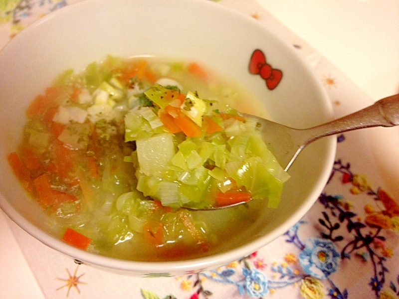 キャベツの食べるスープ ダイエットに レシピ 作り方 By Mahomahoman 楽天レシピ