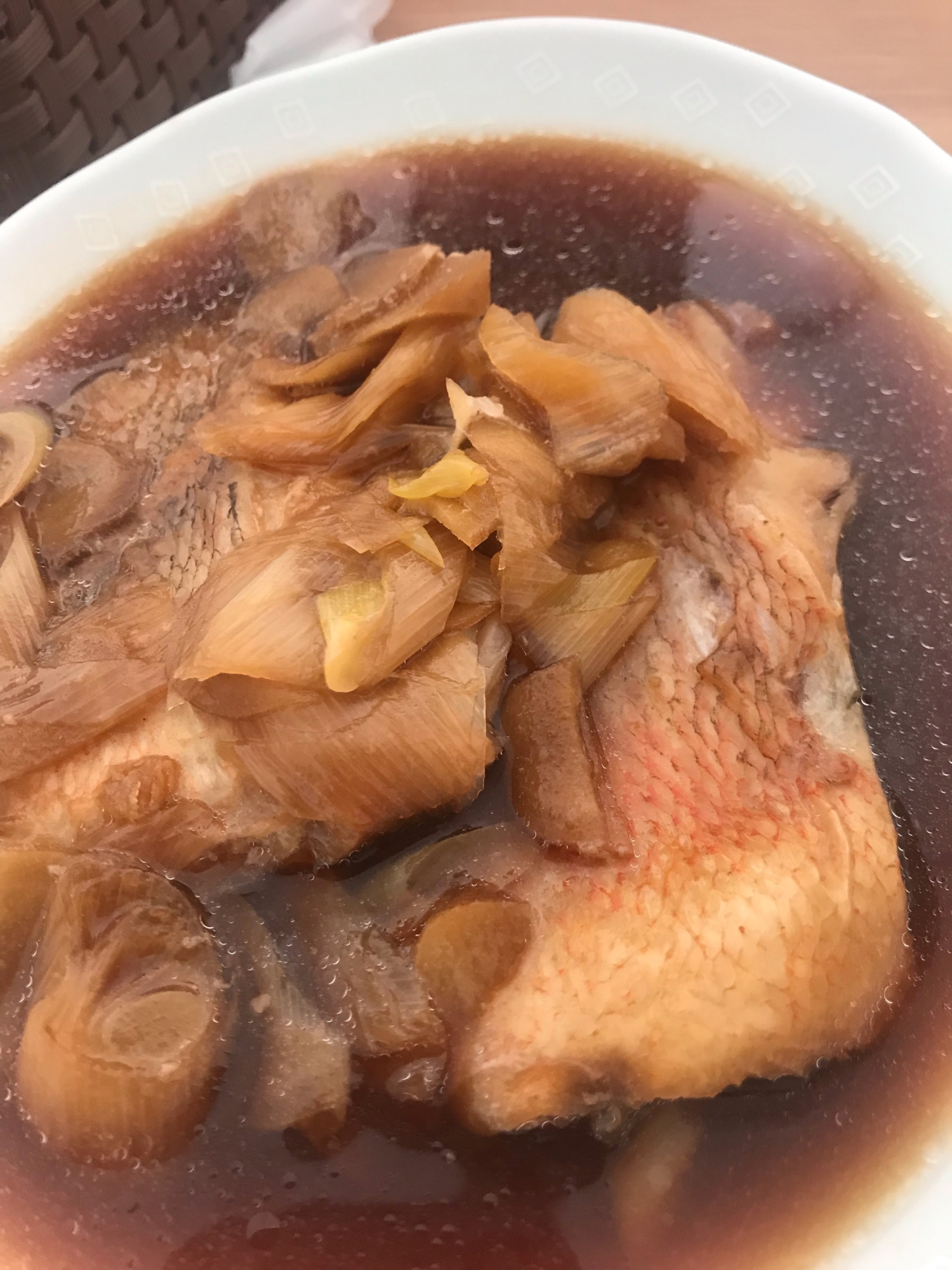 あかうおの煮付け