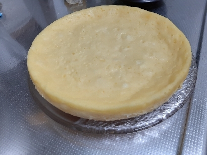 ヨーグルトとHMで超簡単濃厚チーズケーキ