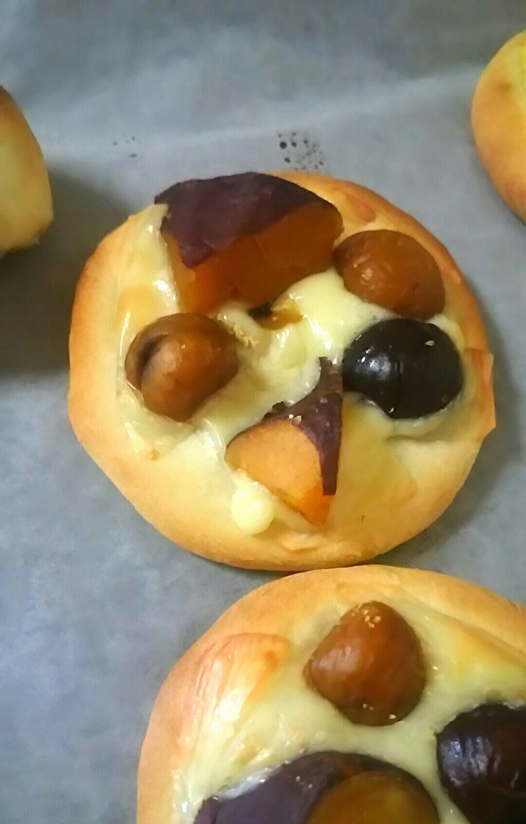 栗とさつまいものチーズパン レシピ 作り方 By Sunflowers 楽天レシピ